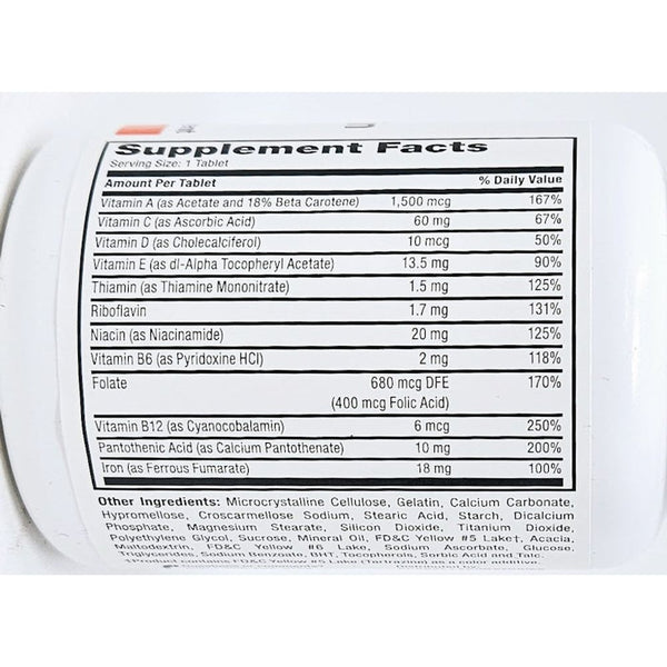 TabAVite Multivitamin 100 Tablets Hargraves Online Healthcare