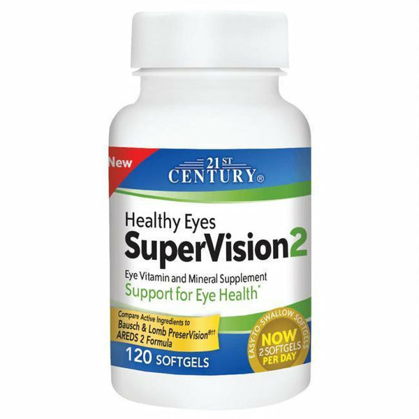 Commercialisation of Health Care　2冊セット Healthy Eyes SuperVision2, 120 Softgels by 21st Century
