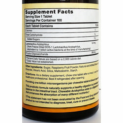 Acidophilus 100 Chewable Tablets by Natures Blend