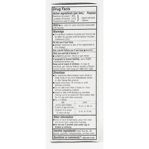 AntiNausea Liquid No Caffeine Digestive Health Hargraves Online Healthcare