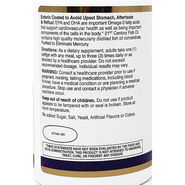 Fish Oil 1000 mg Reflux Free Hargraves Online Healthcare