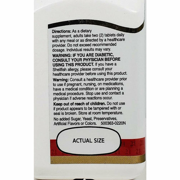 Trader joe's glucosamine chondroitin clearance msm