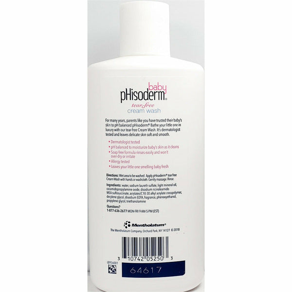 Phisoderm baby cream store wash