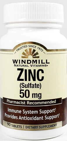 Zinc (Sulfate) 50 mg by Windmill