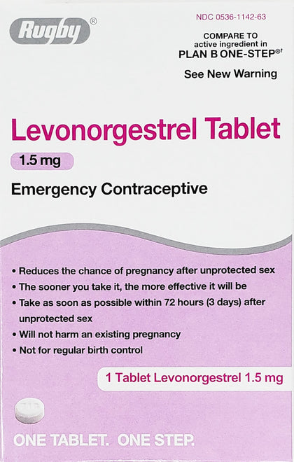 Levonorgestrel (The morning after pill) by Rugby