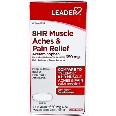 Acetaminophen 650 mg