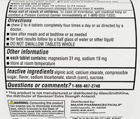 Acid Gone 100 Chewable Tablets by Major - Image 3