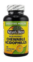 Acidophilus 100 Chewable Tablets by Natures Blend - Image 1