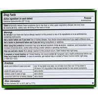 Allergy Relief, Cetirizine 10 mg 100 Tablets - Image 2