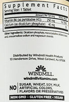 Vitamin B6, 250 mg 60 Tablets by Windmill - Image 3