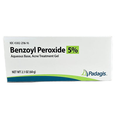 Benzoyl Peroxide 5% Acne Gel, 2.1 oz by Padagis