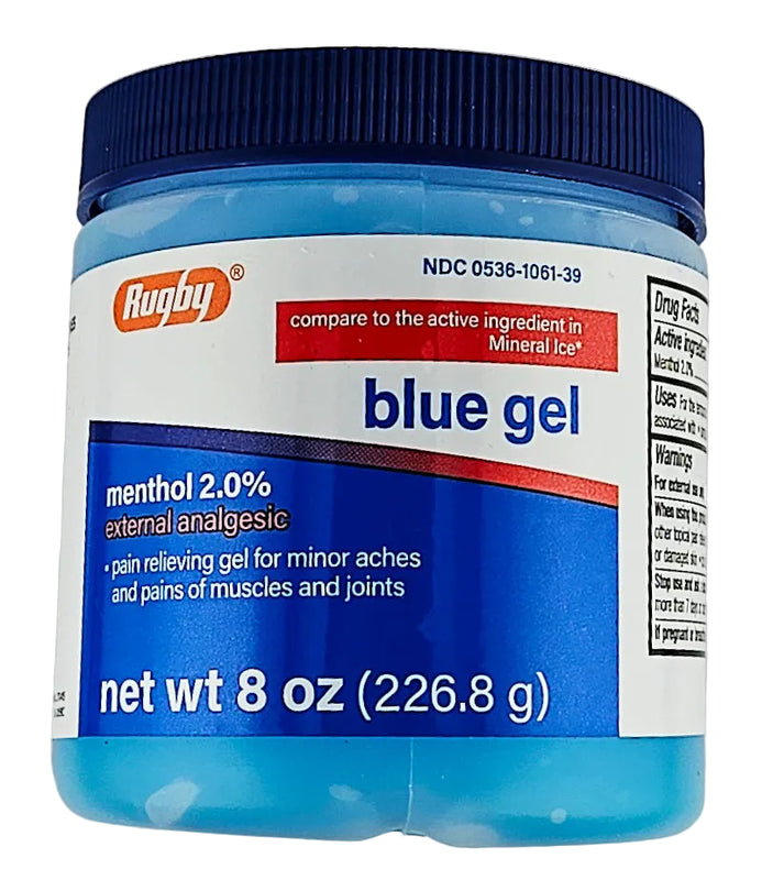Blue Gel, 8 oz by Rugby - Main product image