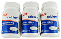 Calcium Carbonate 600 mg 60 Tablets each (1 or 3 Pack) by Rugby - Image 2
