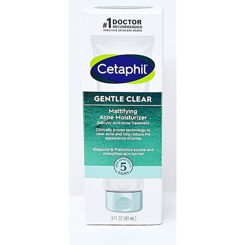 Cetaphil Gentle Clear (Mattifying Acne Moisturizer, 3 fl oz