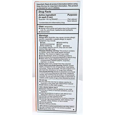 Children's Ibuprofen (Berry Flavor)
