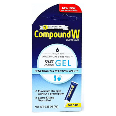 Compound W (Wart Remover) Gel, 0.25 oz