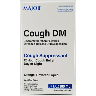 Cough DM (Cough Suppressant) 3 Fl oz by Major