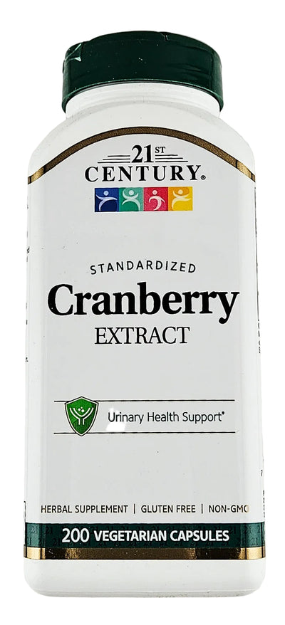 Cranberry Extract 400 mg, 200 Capsules by 21st Century