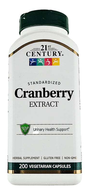 Cranberry Extract 400 mg, 200 Capsules by 21st Century - Main product image