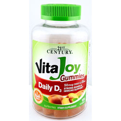 D3 Peach Flavored Gummies