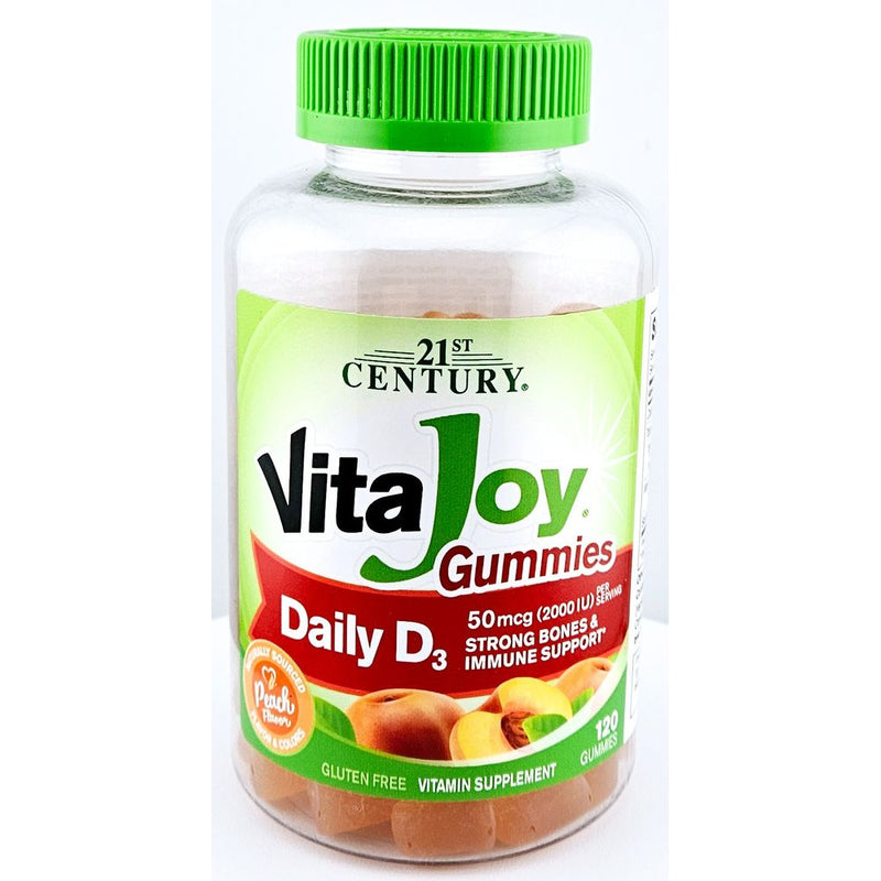 D3 Gummies 50 mcg (Vita Joy) by 21st Century - Main product image