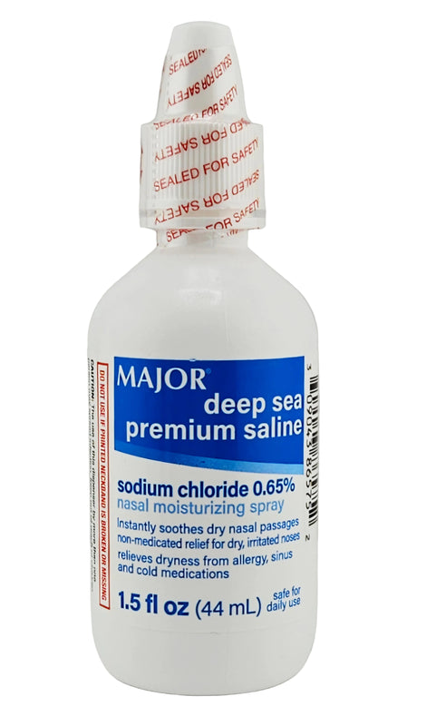Deep Sea Premium Nasal Spray, 1.5 fl oz Each (1, 3, 6 or 12 pack) by Major - Main product image