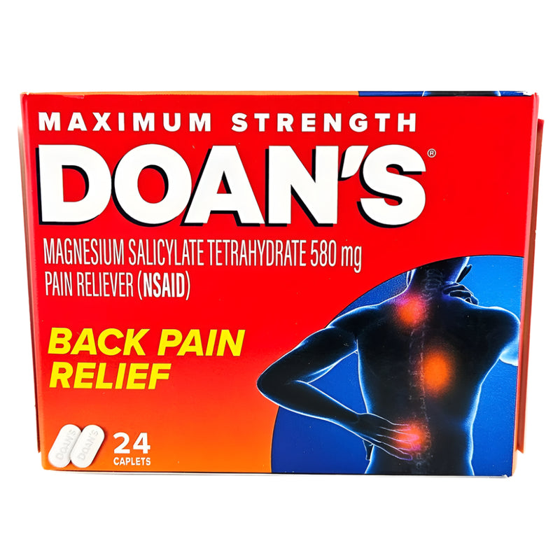 Doan's Maximum Strength, 24 Caplets - Main product image