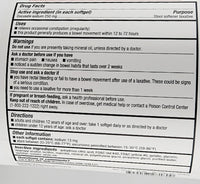 Docusate Sodium 250 mg, 1000 Softgels by Major - Image 2