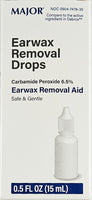 Earwax Removal Drops, 0.5 Fl oz by Major - Image 1