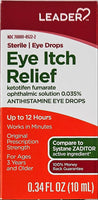 Eye Itch Relief Ophthalmic Solution 10mL by Leader - Image 1