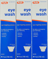 Eye Wash Irrigating Solution 4 fl oz each (1, 3 or 6 Pack) by Rugby - Image 2