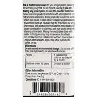 Ferrous Sulfate Elixir, 220 mg 16 fl oz Each (2 Pack) by Lannett - Image 3