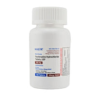 Fexofenadine Hydrochloride 180 mg 100 Tablets by Major - Image 1