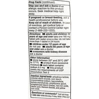 Fexofenadine Hydrochloride 180 mg 100 Tablets by Major - Image 3