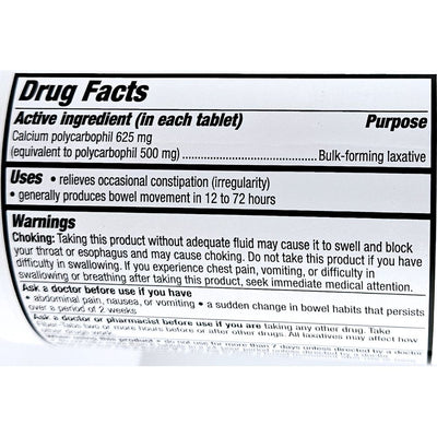 Fiber-Tabs (Laxative) 90 Tablets