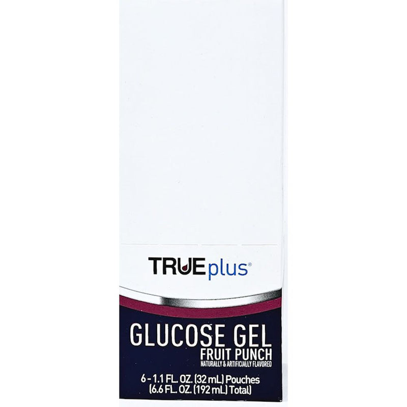 Glucose Gel (Fruit Punch Flavor) 6 Pouches by True Plus - Main product image