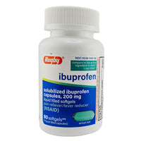 Ibuprofen 200 mg (Liquid Filled Softgels) by Rugby - Image 1