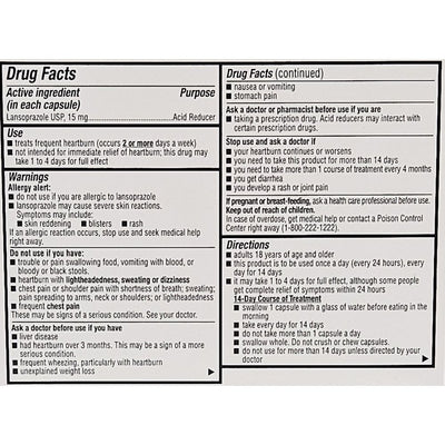 Lansoprazole 15 mg Delayed Release Capsules by Rugby