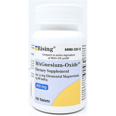 Magnesium Oxide 400mg by Rising