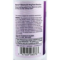 Melatonin 3 mg 90 Fast Dissolve Tablets by Natrol - Image 3