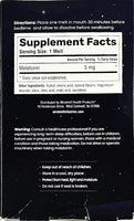 Melatonin Melts, 5 mg (Berry Flavor) 60 Melts by Sleep Soundly - Image 2