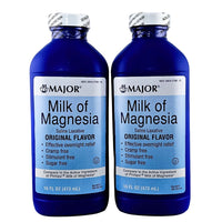 Milk of Magnesia 16 fl oz each (2 or 4 Pack) by Major - Image 1