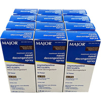 Nasal Decongestant Spray, 1 fl oz each (1, 3, 6 or 12 Pack) by Major - Image 4