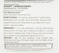 Niacin 500 mg (Timed Release) 100 Tablets by Rugby - Image 3