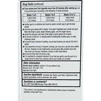 Nicotine Gum 2mg (Uncoated Mint Flavor) Sugar Free 50 Piece - Image 3