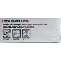 Nicotine Gum 4mg (Coated Cinnamon Flavor) 100 Pieces - Image 3