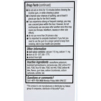 Nicotine Gum 4mg (Uncoated Original Flavor) 50 Pieces - Image 3