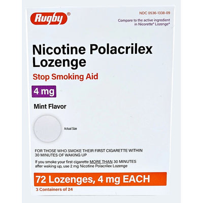 Nicotine Lozenge 4 mg (Mint Flavor)