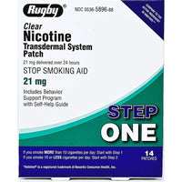 Nicotine Transdermal System Patch, Step 1 - Image 1