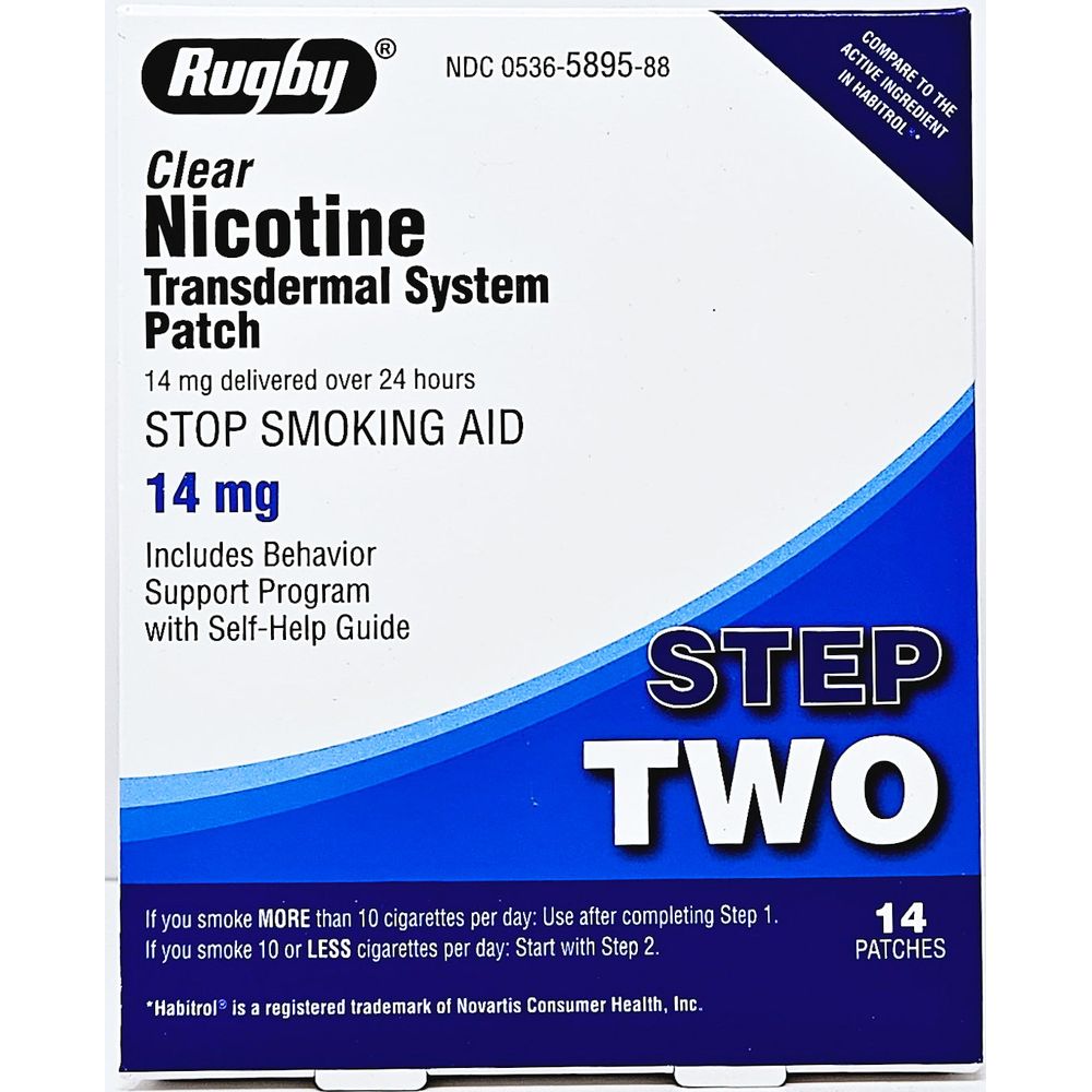 Nicotine Transdermal System Patch | Stop Smoking Aid | Step 2 ...